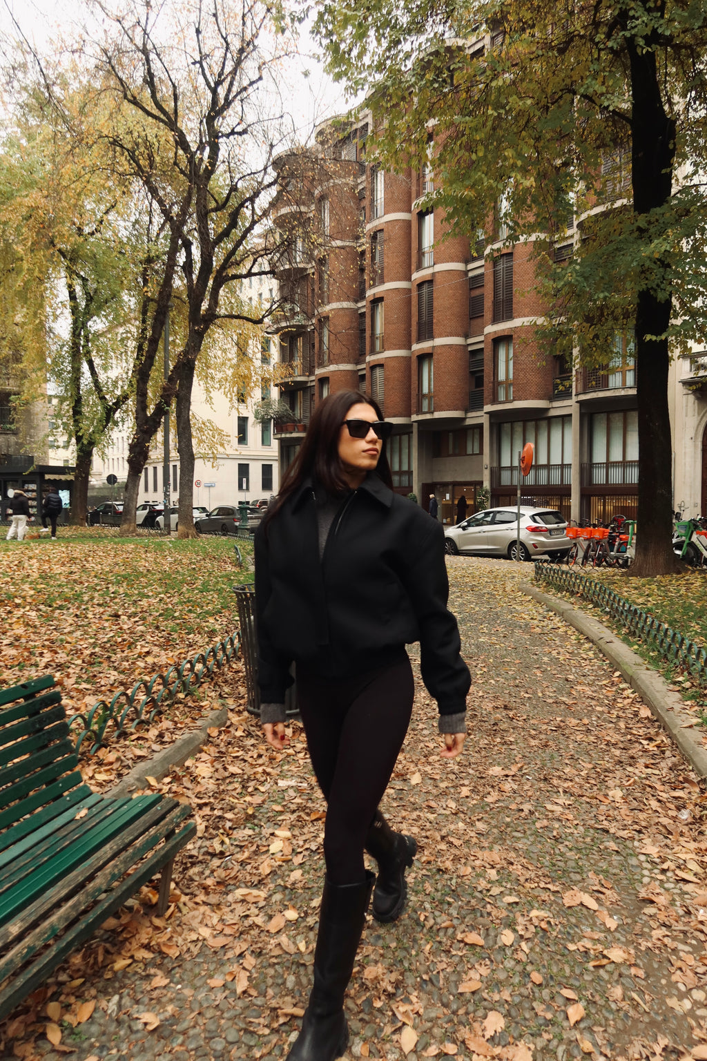 Black leggings