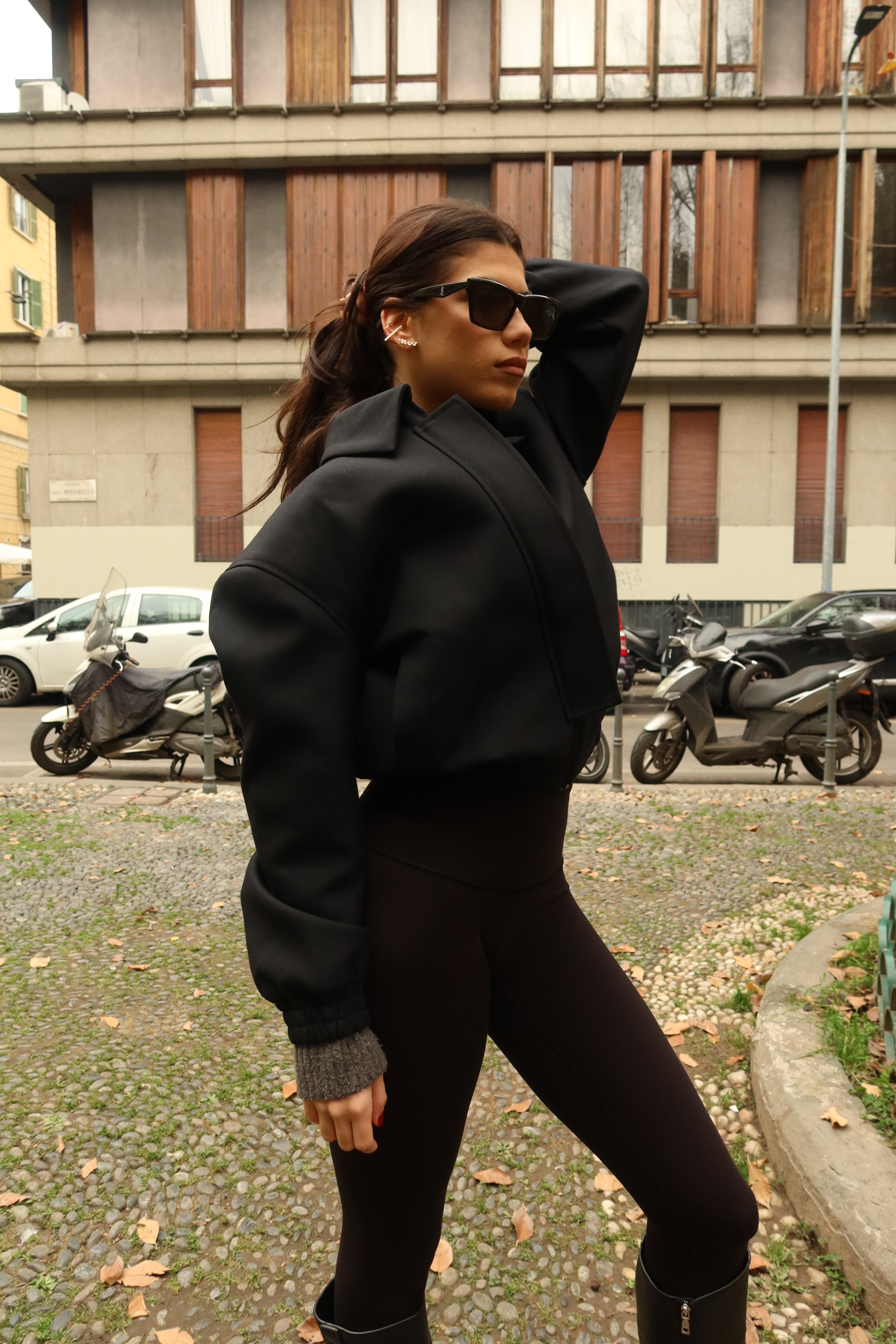 Black leggings