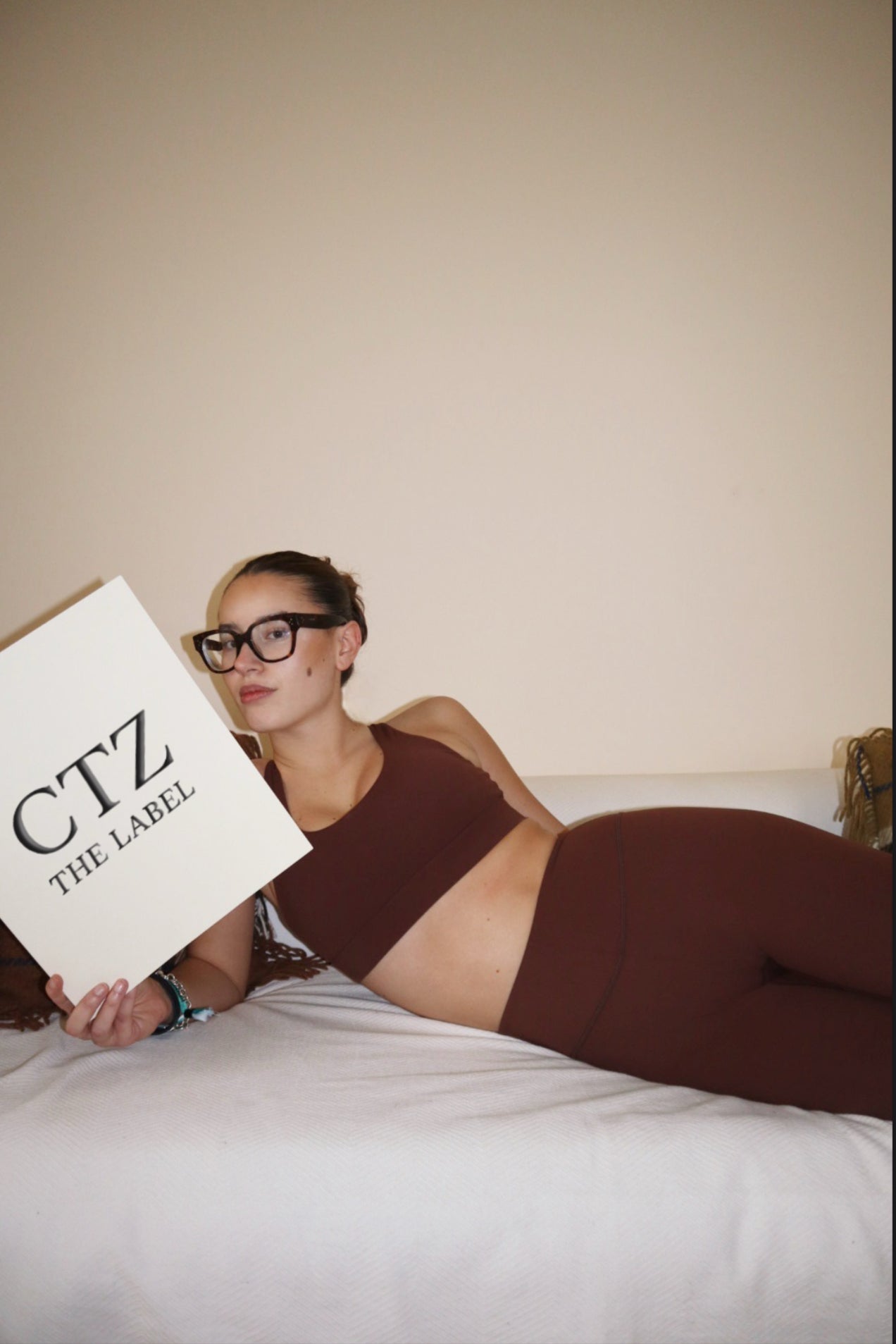 Brown leggings